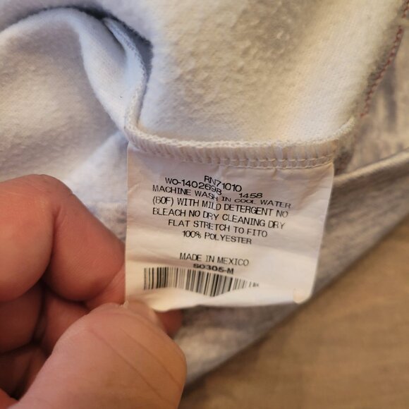 Indiana University Hoosiers Red /White Hoodie Sweatshirt Men's Medium IU Logo - Picture 3 of 9